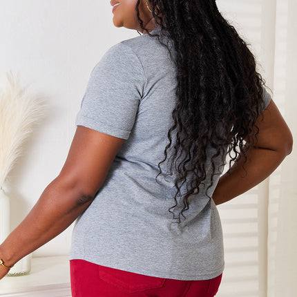 Simply Love I'M NOT GETTING READY TODAY Graphic T-Shirt - Image 7