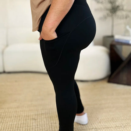 Wide Waistband Sports Leggings - Image 13