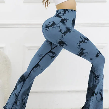 Tie-Dye High Waist Active Leggings - Image 5