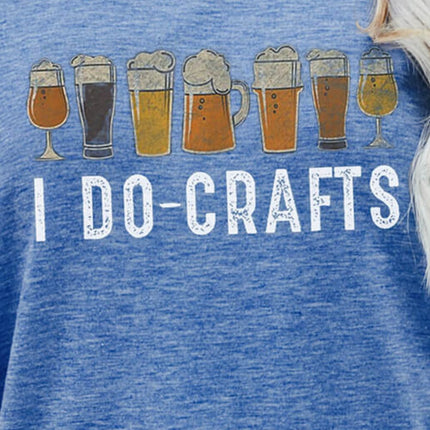 I DO CRAFTS Round Neck T-Shirt - Image 6