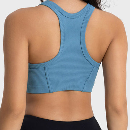 Millennia Wide Strap Cropped Sport Tank - Image 12
