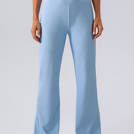 High Waist Straight Active Pants - Image 5