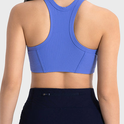 Millennia Wide Strap Cropped Sport Tank - Image 15