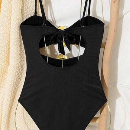 Cutout Sweetheart Neck One-Piece Swimwear - Image 4