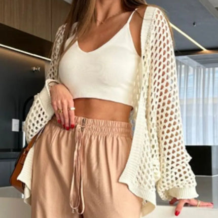 Hollow Out Open Front Cover-Up - Image 7