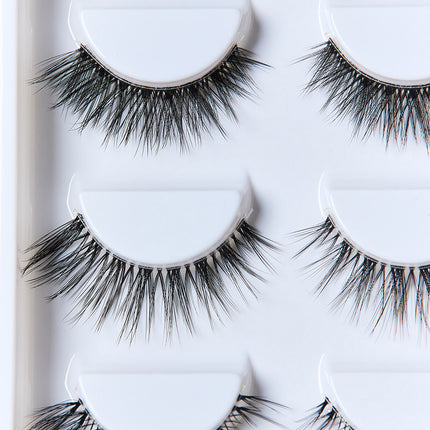 SO PINK BEAUTY Faux Mink Eyelashes Variety Pack 5 Pairs - Image 4