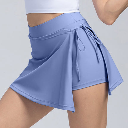 High Waist Active Skort with Pockets - Image 24