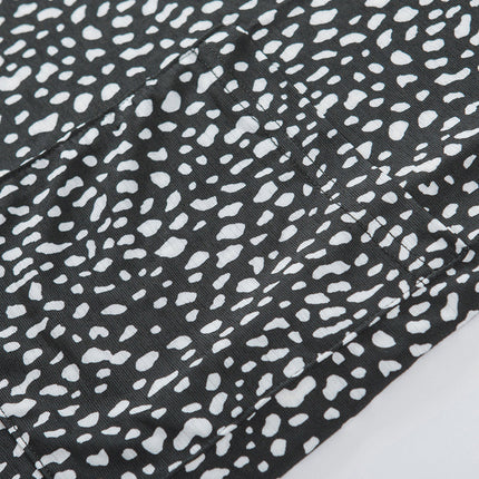 Animal Print Round Neck Tunic Tee with Pockets - Image 13