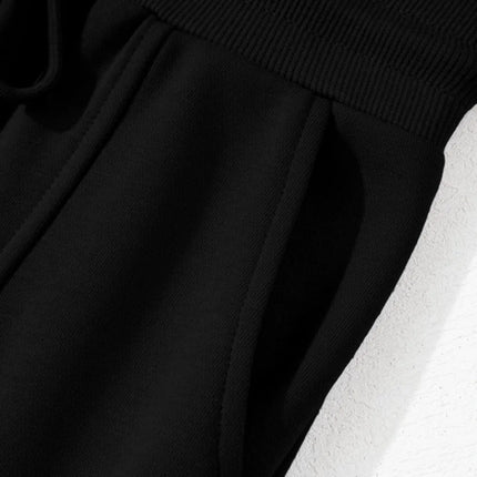 French Terry Zipped Collar Sleeveless Drawstring Waist Mini Dress - Image 10