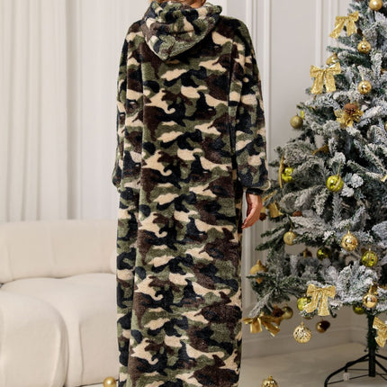 Camouflage Hooded Teddy Night Dress - Image 2