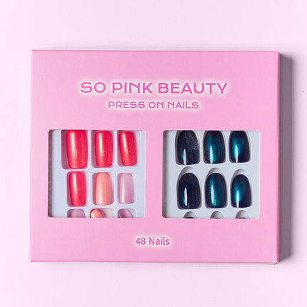 SO PINK BEAUTY Press On Nails 2 Packs - Image 14