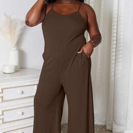 Basic Bae Full Size Spaghetti Strap V-Neck Jumpsuit - Image 8