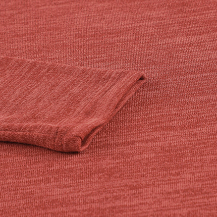 Round Neck Top and Drawstring Plaid Pants Lounge Set - Image 6