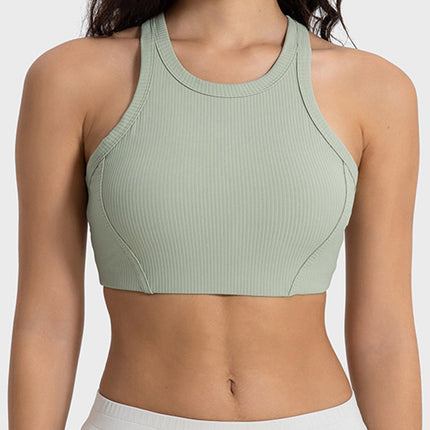 Millennia Wide Strap Cropped Sport Tank - Image 4