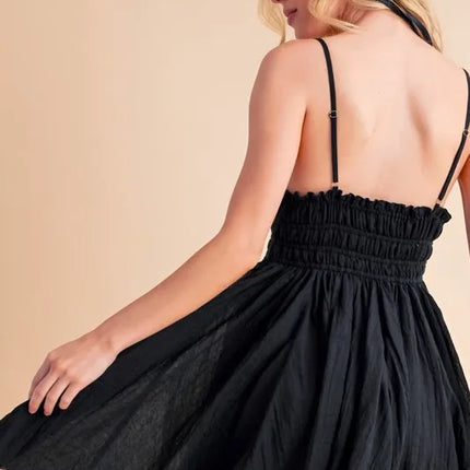 Aemi+Co Lace Detail Mini Cami Dress - Image 8