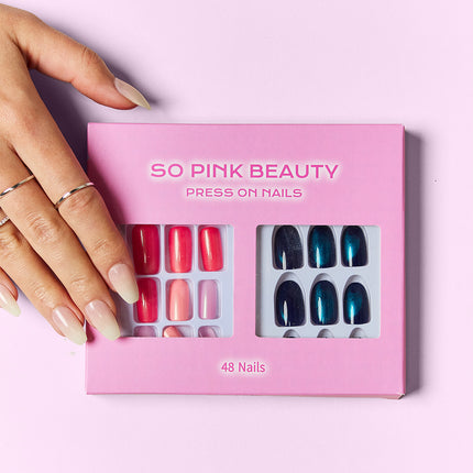 SO PINK BEAUTY Press On Nails 2 Packs - Image 13