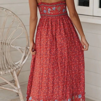 Printed Maxi Cami Dress - Image 4