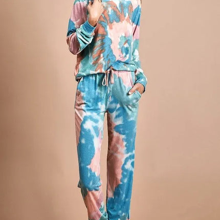 BiBi Tie Dye French Terry Jogger Pants - Image 4