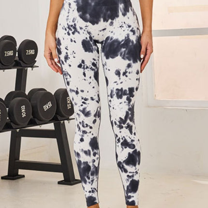 Tie-Dye High Waist Active Leggings - Image 19