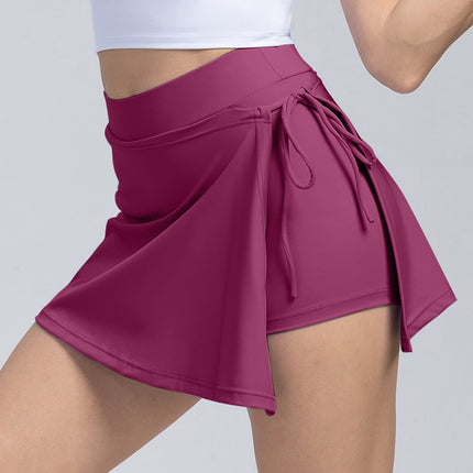 High Waist Active Skort with Pockets - Image 26
