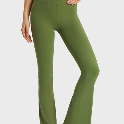 Millennia Elastic Waist Flare Yoga Pants - Image 2