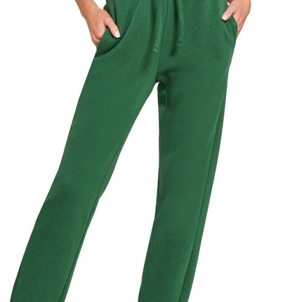 Zenana Fleece Jogger Sweatpants With Pockets - Image 1