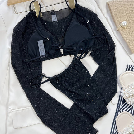 Glitter Three-Piece Swim Set - Image 3