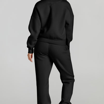 Quarter Zip Top and Drawstring Pants Active Set - Image 5