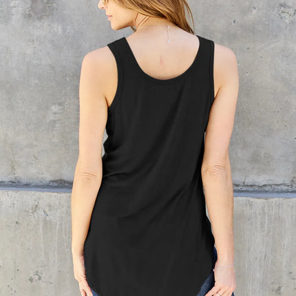 Basic Bae Full Size Round Neck Curved Hem Tank - Image 16