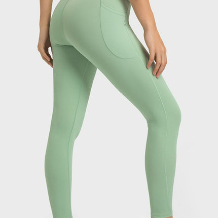 Millennia V-Waist Yoga Leggings with Pockets - Image 2