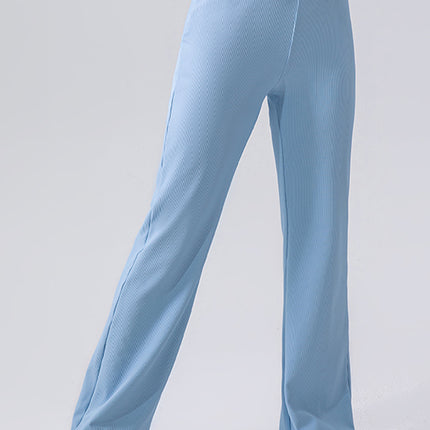 High Waist Straight Active Pants - Image 6