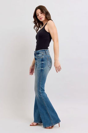Judy Blue MR Tummy Control Vintage Wash Jeans - Image 6