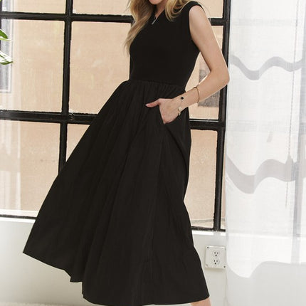 ADORA V-Neck Cap Sleeve Dress - Image 4