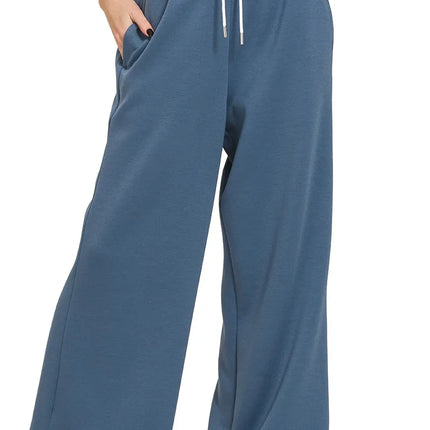 Zenana Scuba Drawstring Pants - Image 2