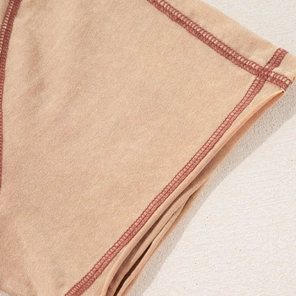 Mineral Wash Stud Beaded Star Pocketed T Shirt Dress - Image 10