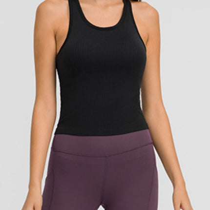 Millennia Round Neck Racerback Active Tank - Image 17