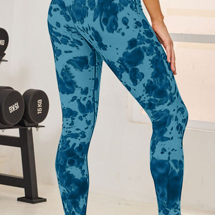 Tie-Dye High Waist Active Leggings - Image 12