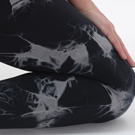 Tie-Dye High Waist Active Leggings - Image 6