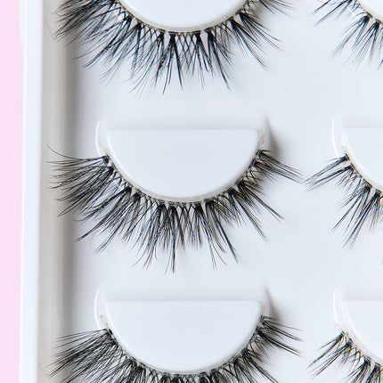 SO PINK BEAUTY Faux Mink Eyelashes 5 Pairs - Image 2