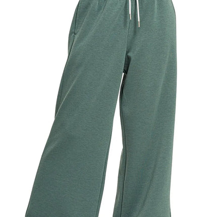 Zenana Scuba Drawstring Pants - Image 1