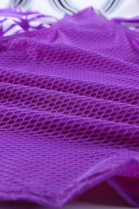 Scoop Neck Wide Strap Tankini Set - Image 12