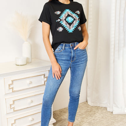 Simply Love Graphic Short Sleeve T-Shirt - Image 4