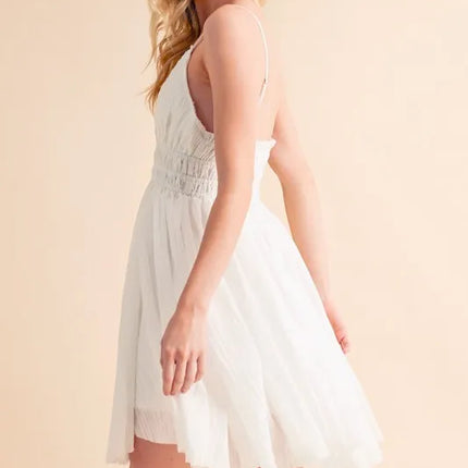 Aemi+Co Lace Detail Mini Cami Dress - Image 10