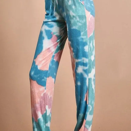 BiBi Tie Dye French Terry Jogger Pants - Image 3
