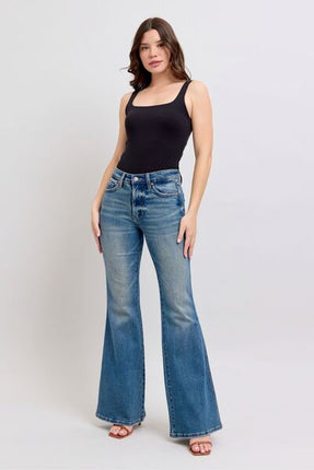 Judy Blue MR Tummy Control Vintage Wash Jeans - Image 5