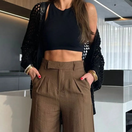 Hollow Out Open Front Cover-Up - Image 2