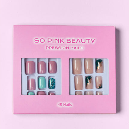 SO PINK BEAUTY Press On Nails 2 Packs - Image 2