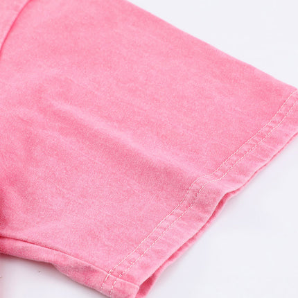 Round Neck Dropped Shoulder Top with Pocket - Image 6