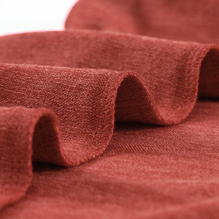 Round Neck Top and Drawstring Plaid Pants Lounge Set - Image 5