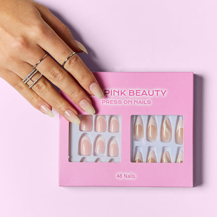 SO PINK BEAUTY Press On Nails 2 Packs - Image 17